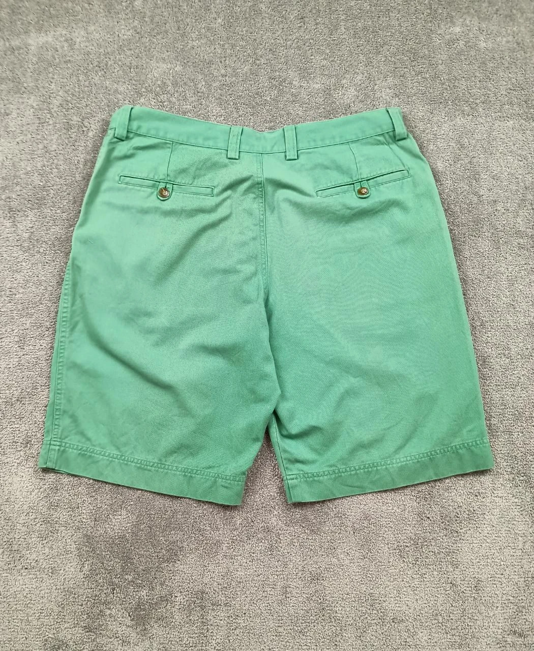 Lacoste Shorts Verde Chino Clássico Preppy Old Money 2000s – photo 13